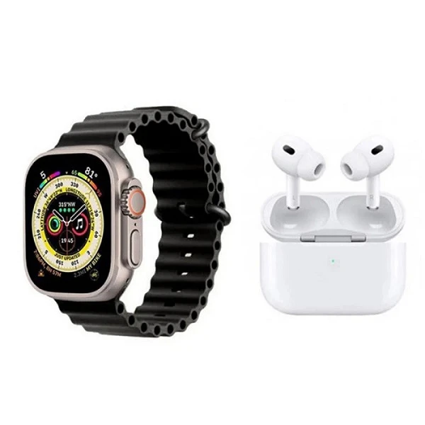 ساعت هوشمند مدل W30PRO MAX به همراه هدفون