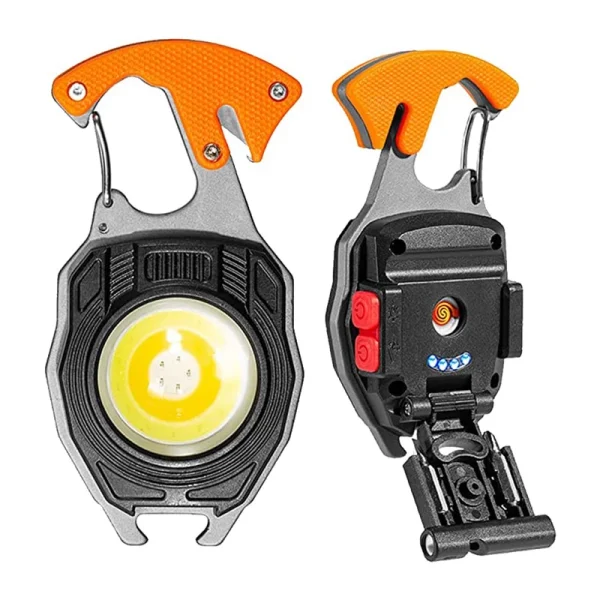 چراغ قوه دستی مدل چند کاره المنت دار