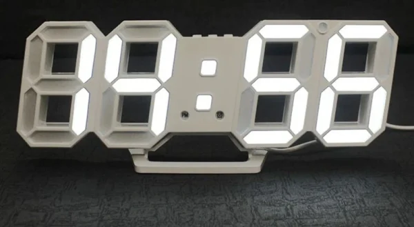 ساعت دیواری و رومیزی مدل X Segment Clock